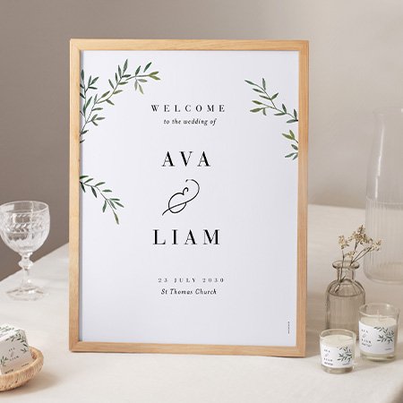 Wedding signs