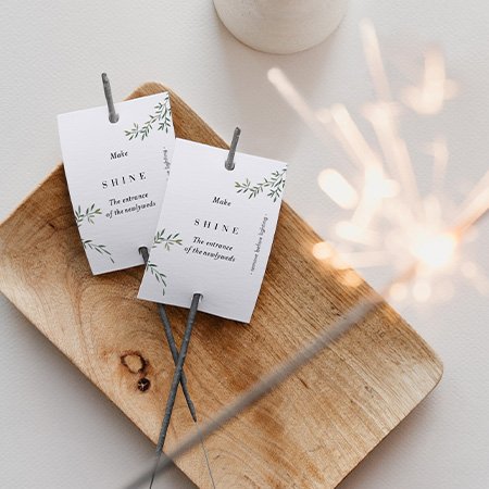 Sparkler tags