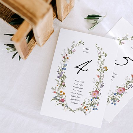 Table plans