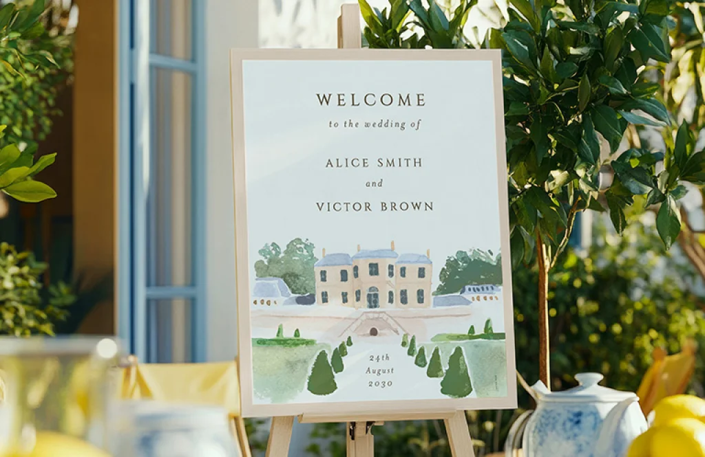Wedding signs