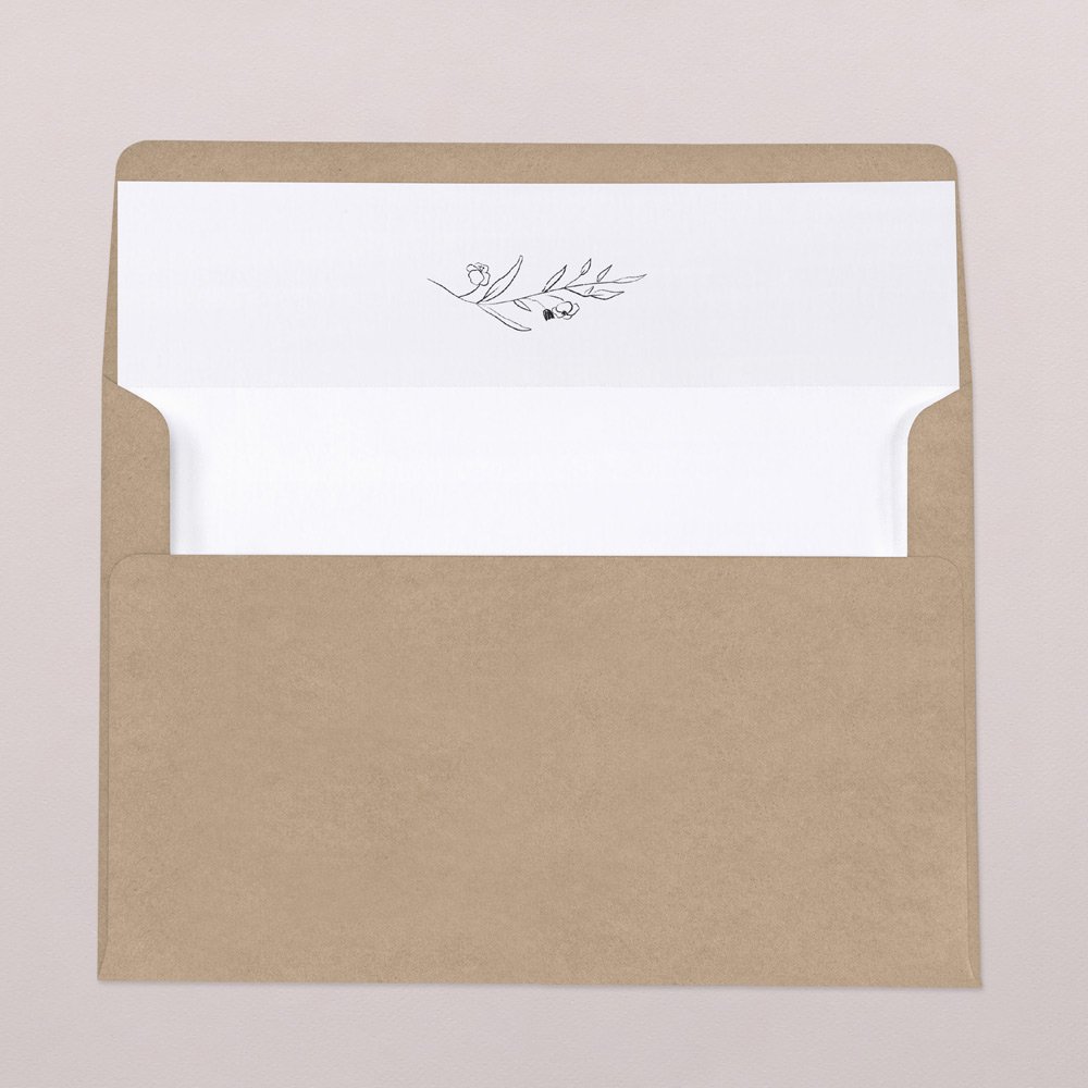 Envelope liners