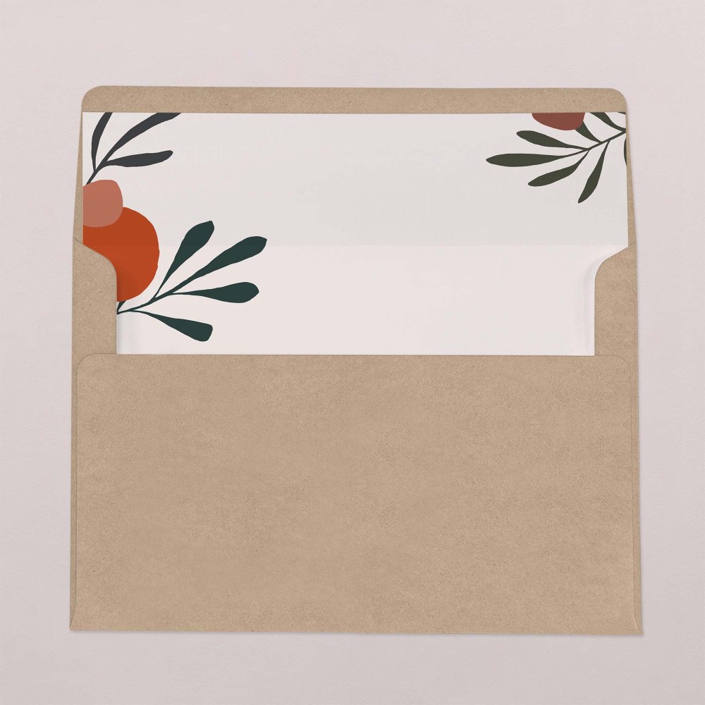 Envelope liners