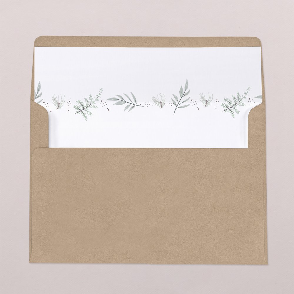 Envelope liner