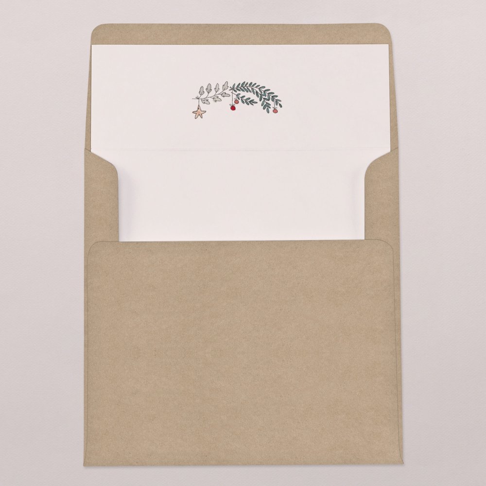 Intérieur d'enveloppe