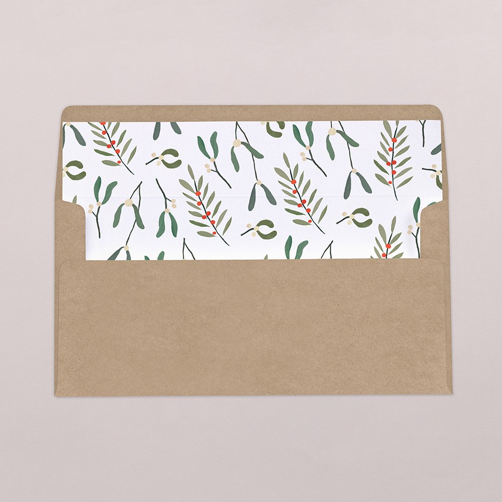 Intérieur d'enveloppe