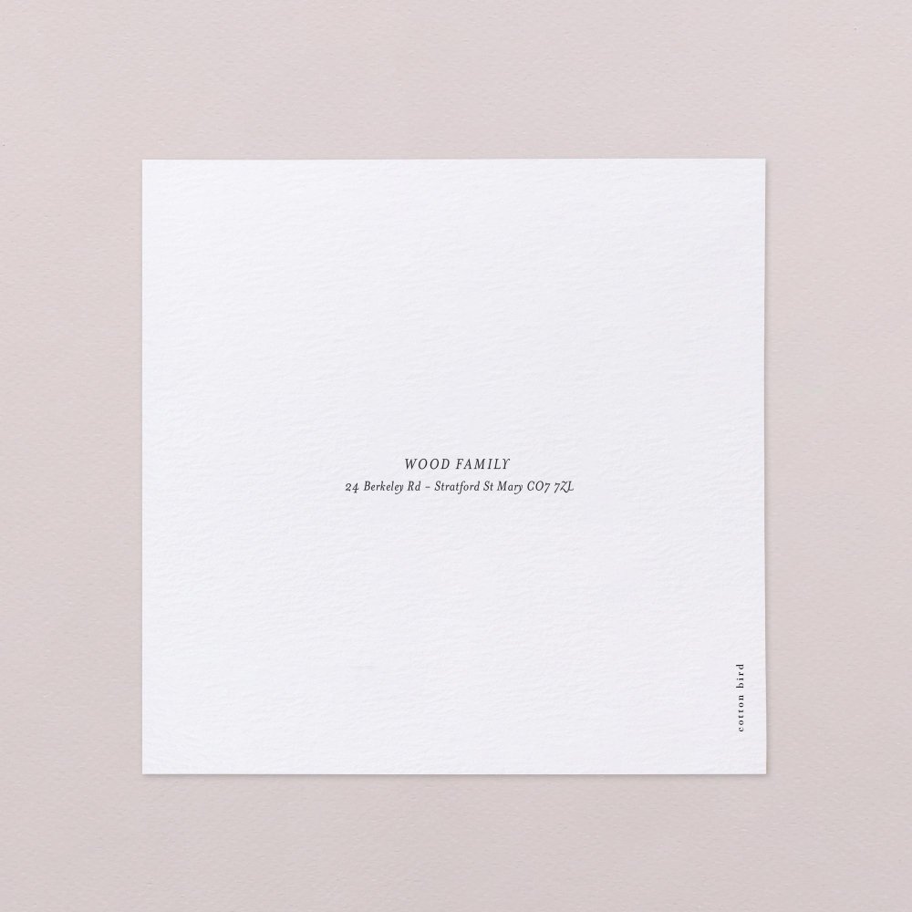 Precious message - Snow