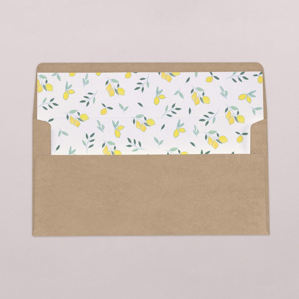 Envelope liners
