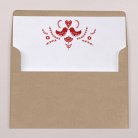 Intérieur d'enveloppe