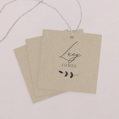 Wedding place card  Lennon