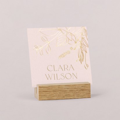 Wedding place card  Metropolitan