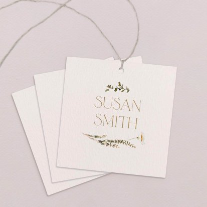 Wedding place card  Giuseppa
