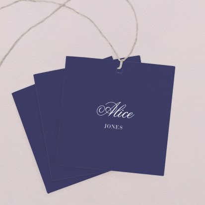 Wedding place card  Champagne party