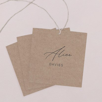 Wedding place card  Flaubert