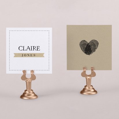 Wedding place card  St Paul