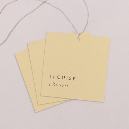 Wedding place card  Palombaggia