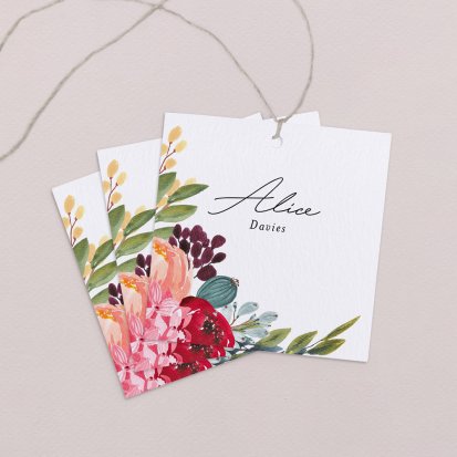 Wedding place card  Eden