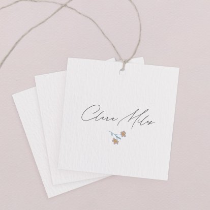 Wedding place card  Faith