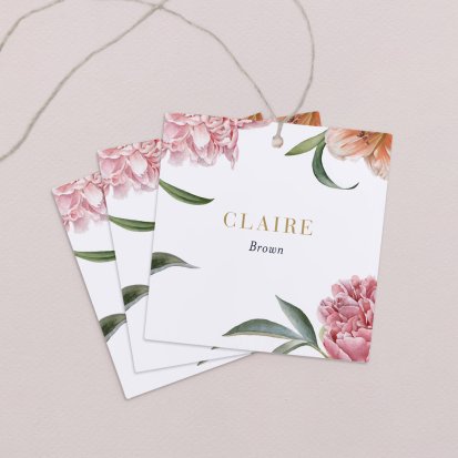 Wedding place card  Alexandrine