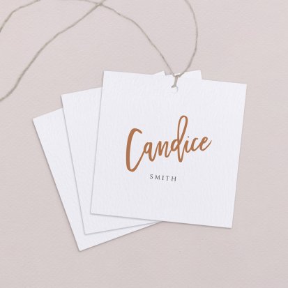 Wedding place card  Ecrin