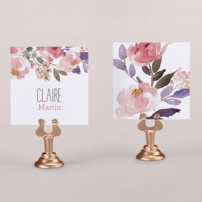 Wedding place card  Bloom