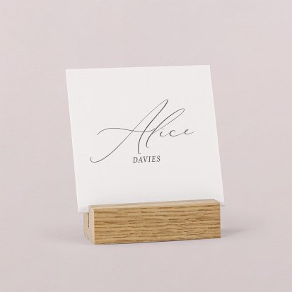 Wedding place card  Fontainebleau