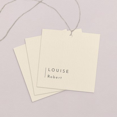 Wedding place card  Countryside