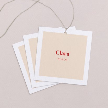 Wedding place card  Flavia