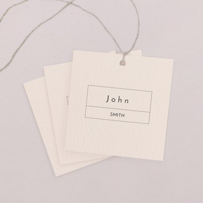 Wedding place card  Apellos