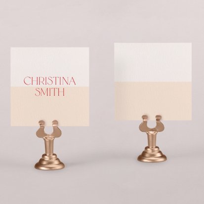 Wedding place card  Macchiato