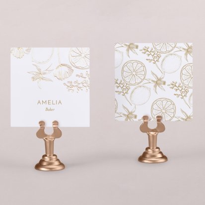 Wedding place card  Clementine