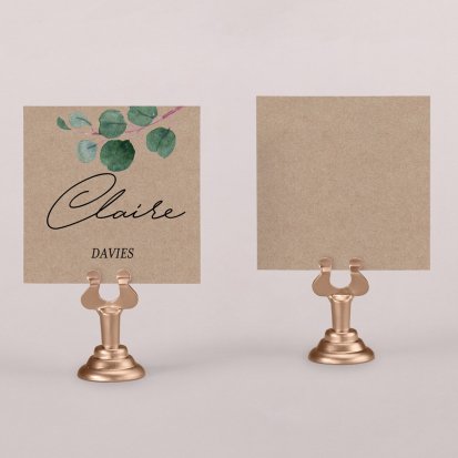 Wedding place card  Royal Velvet