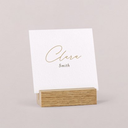 Wedding place card  Tosca