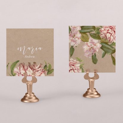 Wedding place card  Opio