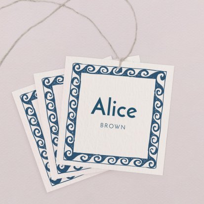Wedding place card  Roca marina