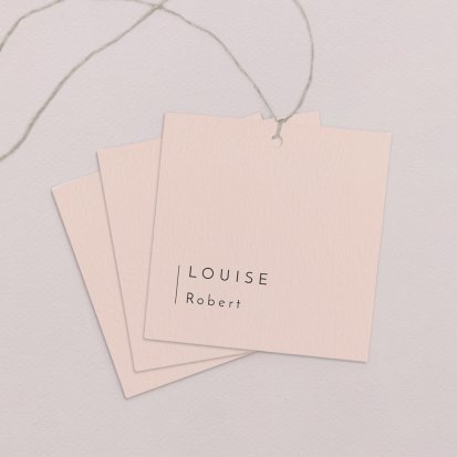 Wedding place card  Montmartre