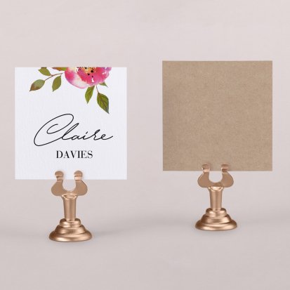 Wedding place card  Isaac