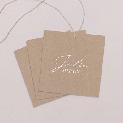 Wedding place card  Gaspard