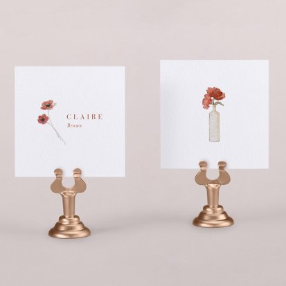 Wedding place card  Posy