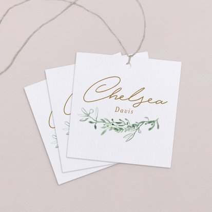 Wedding place card  Corinthia