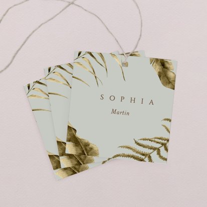 Wedding place card  Robinson