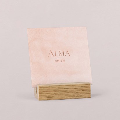 Wedding place card  Eternal love