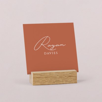 Wedding place card  Stella