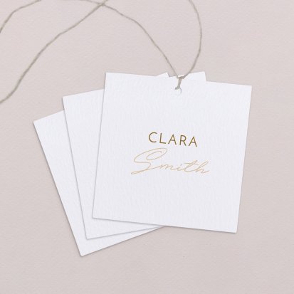 Wedding place card  Romanza