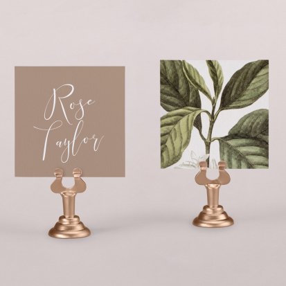 Wedding place card  Calatheas