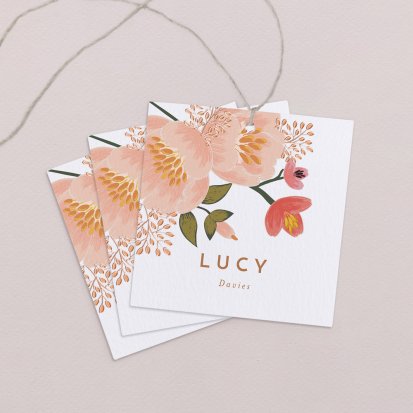 Wedding place card  Debussy