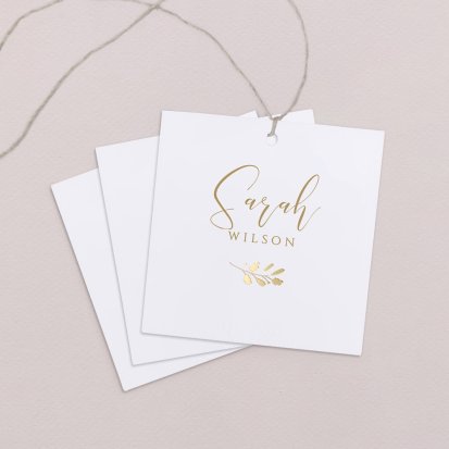 Wedding place card  Laurea