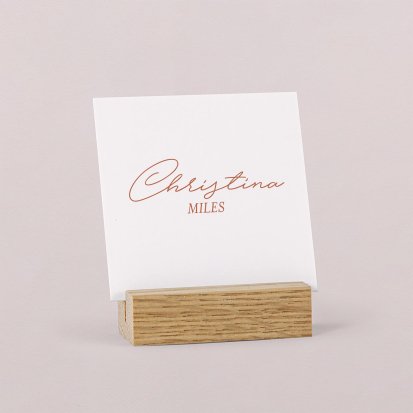 Wedding place card  Flandres