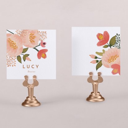 Wedding place card  Debussy