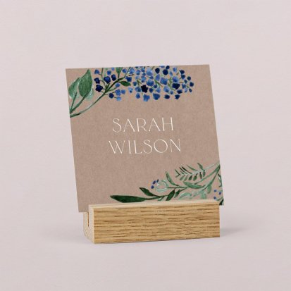 Wedding place card  Azzura