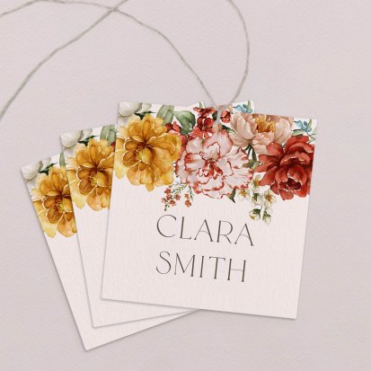 Wedding place card  Agostino